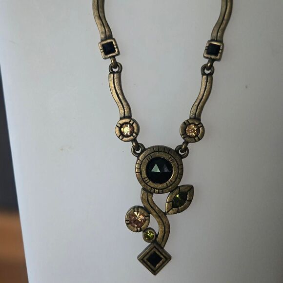 Chico-s Women's Black and Gold Jewellery - Picture 4 of 7
